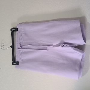 NWT- Above The Knee Light Purple Jogger Shorts Size 3XL